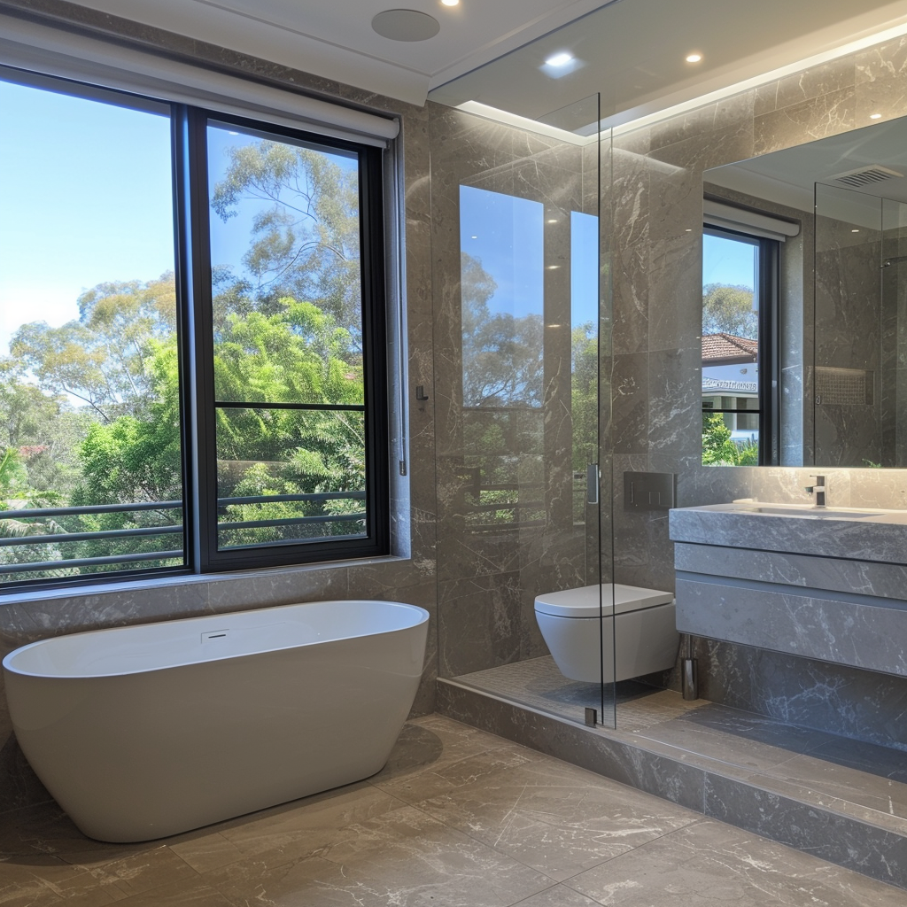 Seamless bathroom fixture installations are completed by plumbers in North Ryde.
